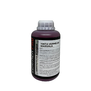 TINTA VERMELHO MARSALA 500ML - LEATHER PRO