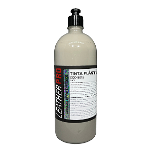 TINTA COD 5019 CINZA MEDIO PARA PLASTICO 1L - LEATHER PRO