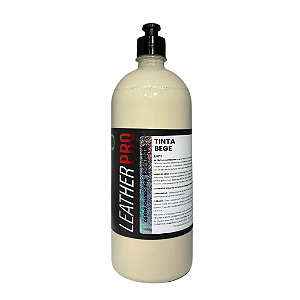 TINTA BEGE PARA COURO 1L - LEATHER PRO