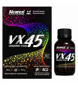 VX45 Vitrificador Cerâmico 60ml Proteção de 3 Anos - Alcance