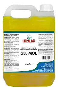 DETERGENTE AUTOMOTIVO GEL MOL 2:200 5L - HENLAU