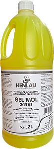 DETERGENTE AUTOMOTIVO GEL MOL 2:200 2L - HENLAU