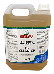 DETERGENTE DESINCRUSTANTE HL CLEAN CP 5L - HENLAU