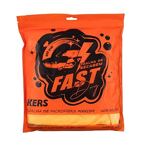 TOALHA DE SECAGEM FAST DRY 90X50 400GSM - KERS