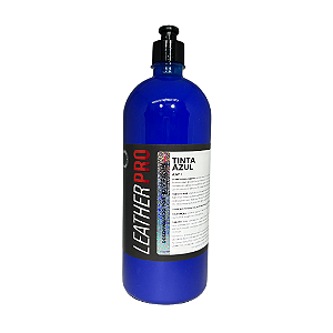 TINTA AZUL PARA COURO 1L - LEATHER PRO