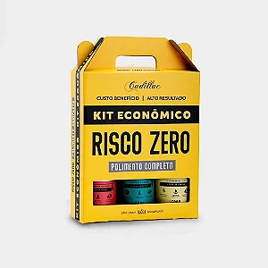 KIT ECONÔMICO RISCO ZERO POLIMENTO COMPLETO - CADILLAC