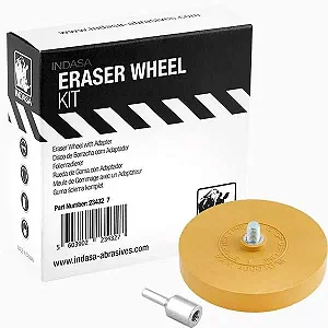 ERASER WHEEL KIT - DISCO DE BORRACHA REMOVEDOR DE ADESIVO - INDASA