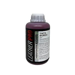 TINTA BORDO 500ML - LEATHER PRO
