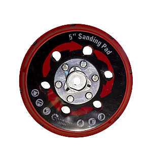 Prato Suporte Ventilado 5" para Politriz Roto Orbital Livre - Kers