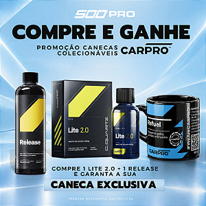 Kit Carpro Release 500ml + CQUARTZ Lite 2.0 com Caneca de Brinde