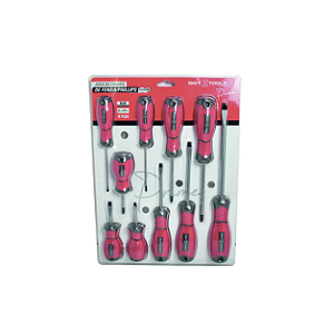 Jogo de Chaves de Fenda Phillips Prime 10 Peças - Sigma Tools