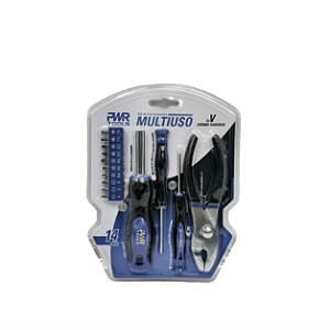 Kit De Ferramentas Multiuso 14 Peças PWR - Sigma Tools