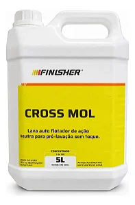 Cross Mol Shampoo Pré-Lavagem Limpeza Pesada 5L - Finisher