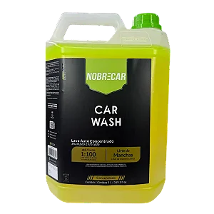 DETERGENTE LAVA AUTO CONCENTRADO CAR WASH 5L - NOBRECAR