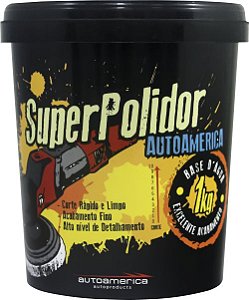 SUPER POLIDOR MASSA DE POLIR 1KG - AUTO AMÉRICA