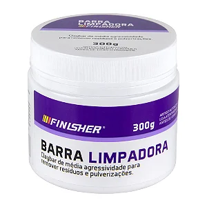 BARRA LIMPADORA CLAY BAR MÉDIA POTE 300G - FINISHER