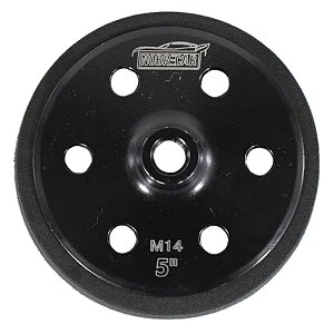 Prato para Politriz Rotativa Suporte M14 5" Black - Nobrecar
