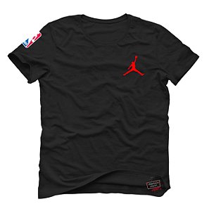 camisa jordan preta