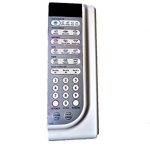 Membrana Teclado Microondas Electrolux Mef41  Flat Verde
