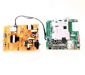 Placa Principal e Fonte para TV LG 50UK6510PSF