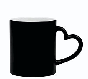 Caneca Mágica Fosca Com Alça Coração