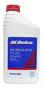 OLEO ACDelco MINERAL SAE 20W50 API SL 1L