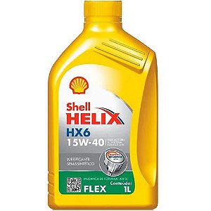 OLEO SHELL HELIX HX6 15W40 SEMI SINT SN