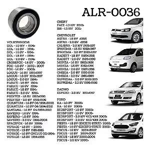ROLAMENTO DE RODA DIANT GOL/SAV FORD/ CELTA/ CORSA