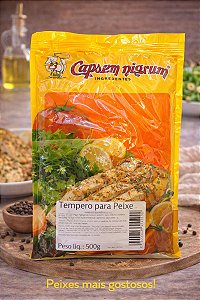 TEMPERO PARA PEIXE 500g CAPSUM