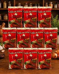 CALDO DE CARNE 1,02kg - 10 UNIDADES