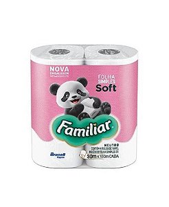 Papel higiênico familiar 30 mts