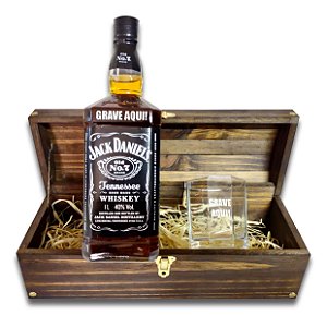 Kit Whisky Personalizado - Jack Daniels