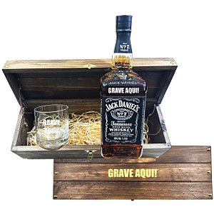Kit Whisky Personalizado - Jack Daniels