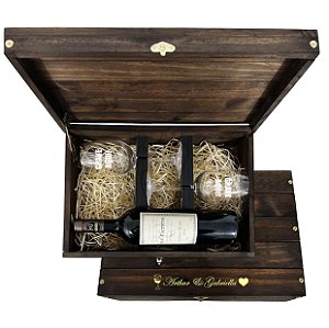 Kit Vinho DV Catena com Taças - Personalizado