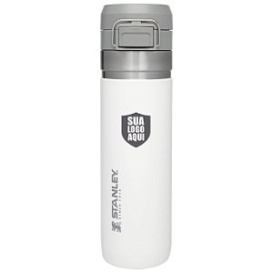 Garrafa Térmica Quick Flip Stanley Branca 710 ml - Personalizada