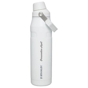 Garrafa Térmica Aerolight Fast Flow Stanley Branca Polar 1,1L - Personalizada
