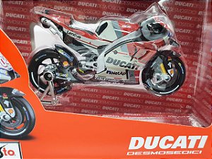 Miniatura Ducati Desmosedici GP18 - Andrea Dovizioso 04 - Ducati Corse - Moto GP 2018 - 1/18 - Maisto