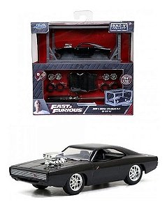 Kit de montar miniatura carro Dodge Charger,  Velozes e Furiosos - Escala 1/55 - Jada