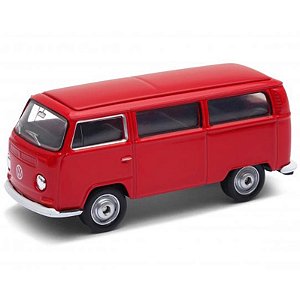 Miniatura Volkswagen Kombi T2 1972 - Escala 1/64 - California Minis