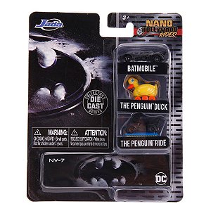 Jada Toys Nano Pack - Batman Returns Series - 3 miniaturas