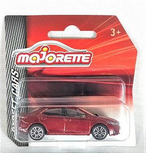 Miniatura Toyota Corolla Vinho - Escala 1/64 - Majorette