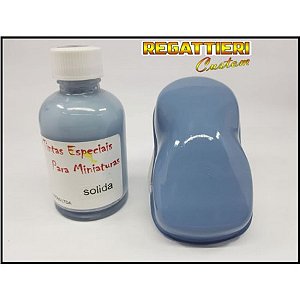 Tinta Cor Sólida para Customização de Miniaturas - TINTA POLIÉSTER AZUL KOMBI T1 Nº 42