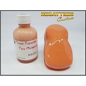 Tinta Cor Sólida para Customização de Miniaturas - TINTA POLIÉSTER ROSA CHICLETE Nº 63