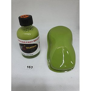 Tinta Cor Sólida para Customização de Miniaturas - TINTA POLIÉSTER VERDE WASHABI Nº 163