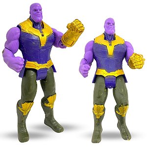 Boneco Vingadores Super Heróis Action Figures Articulado - Thanos