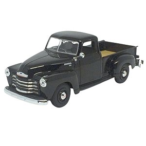 Miniatura Chevrolet 3100 Pick-Up 1950 Preto Escala 1/25 Maisto