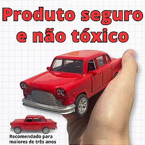 Miniatura Checker Marathon em Metal e Abre As Portas - Vermelho