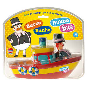 BARCO MUNDO BITA PARA HORA DO BANHO - LIDER BRINQUEDOS