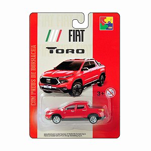 CKS Miniatura - Miniatura Fiat Toro Vermelha