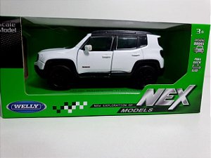 MINIATURA JEEP RENEGADE TRAILHAWK - ESCALA 1/32 - WELLY